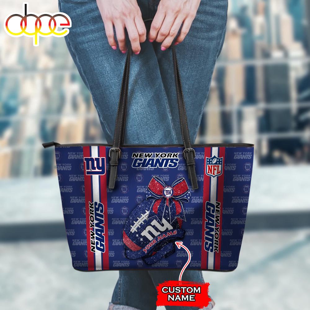 Sportswearmerch New York Giants NFL Leather Tote Bag For Fan