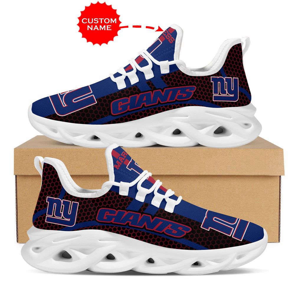 Sportswearmerch New York Giants NFL Max Soul Shoes Sneakers For Men And Women