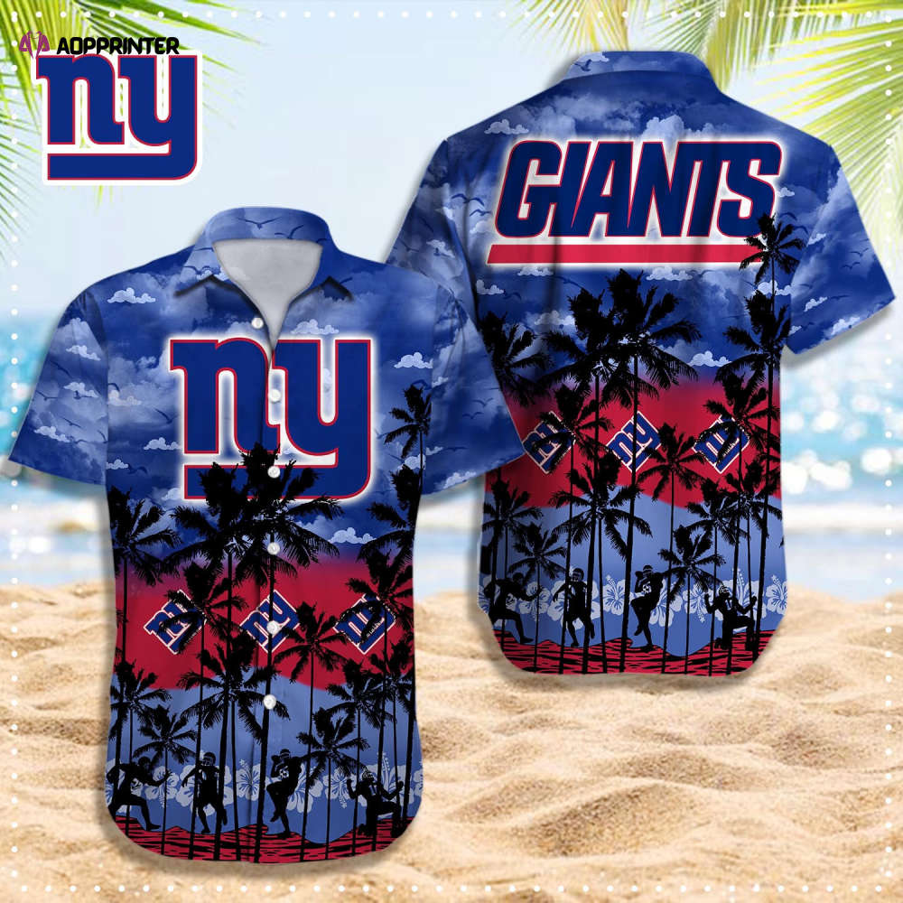 Sportswearmerch New York Giants NFL Personalized Hawaiian Shirt For Fan
