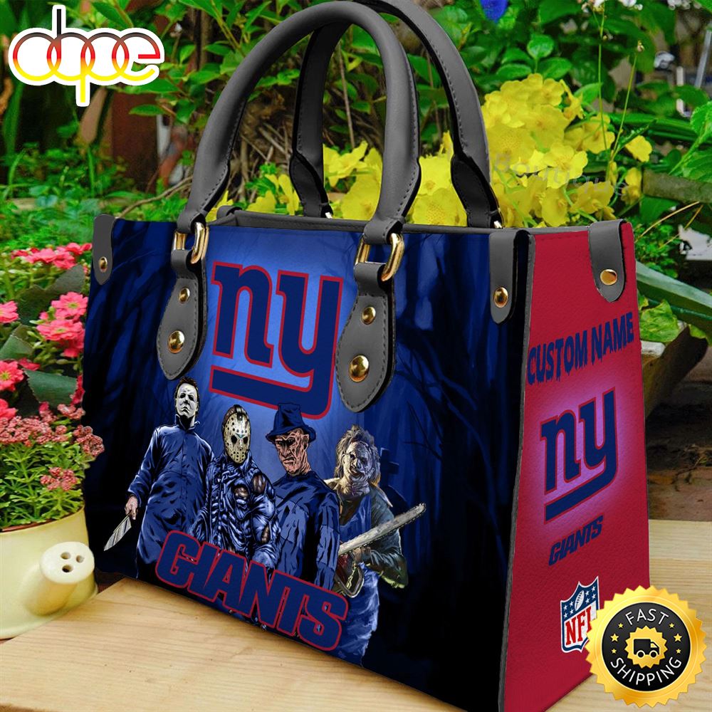 Sportswearmerch New York Giants NFL Women Leather Hand Bag For Fan