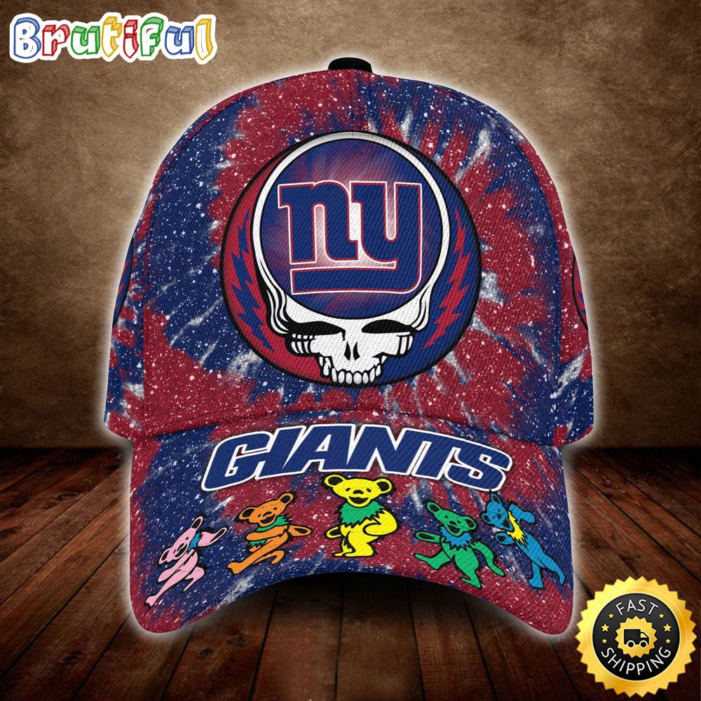 Sportswearmerch New York Giants NFL x Grateful Dead Classic Cap For Fan