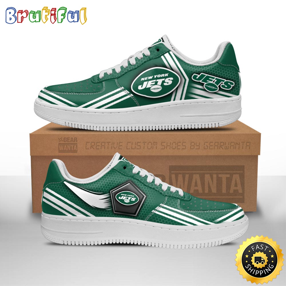Sportswearmerch New York Jets NFL Air Low-Top Sneakers Shoes For Men And Women