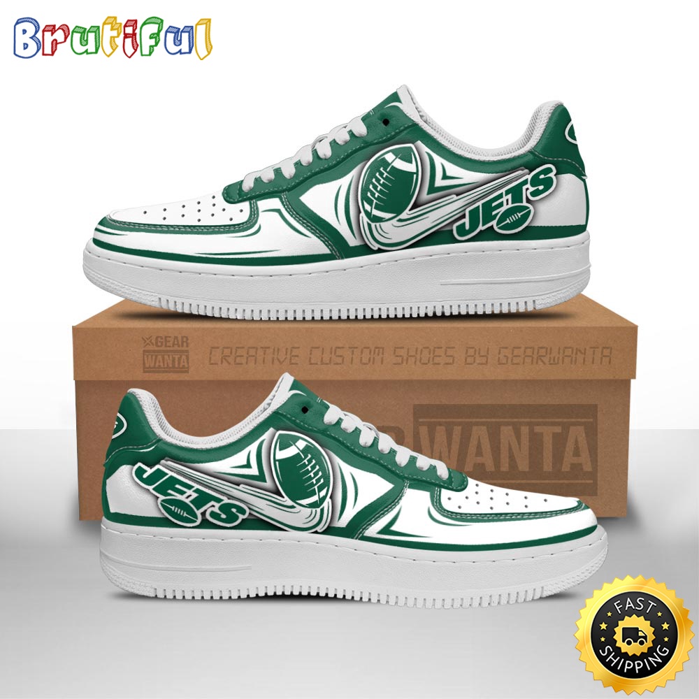Sportswearmerch New York Jets NFL Air Low-Top Sneakers Shoes For Men And Women