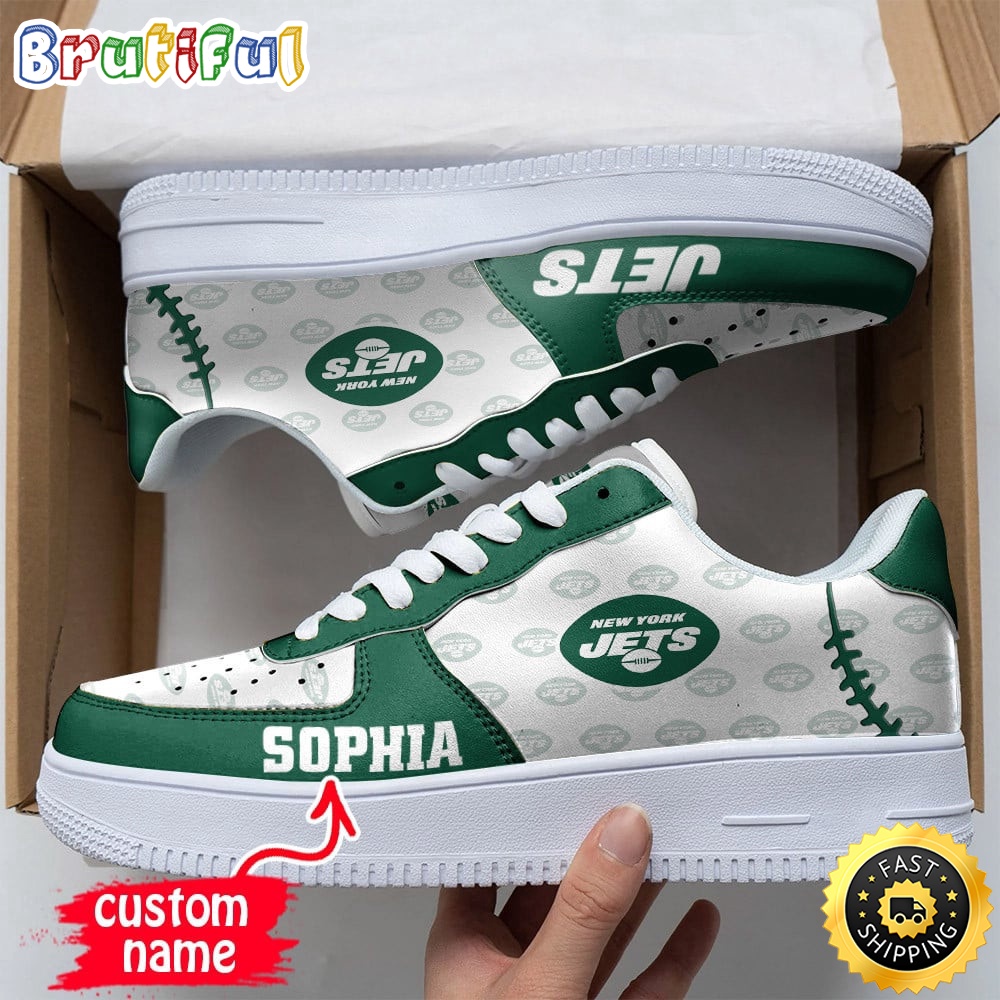 Sportswearmerch New York Jets NFL Air Low-Top Sneakers Shoes For Men And Women