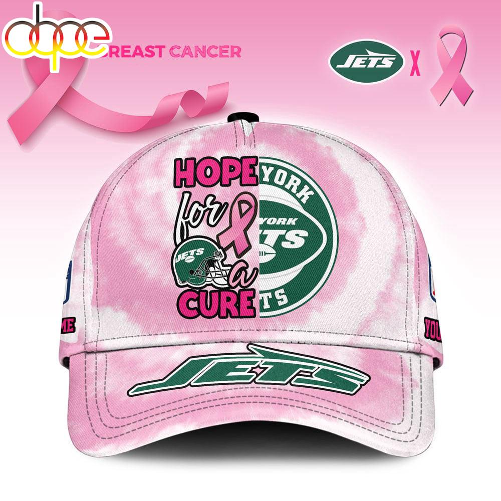 Sportswearmerch New York Jets NFL Breast Cancer Awareness Classic Cap For Fan