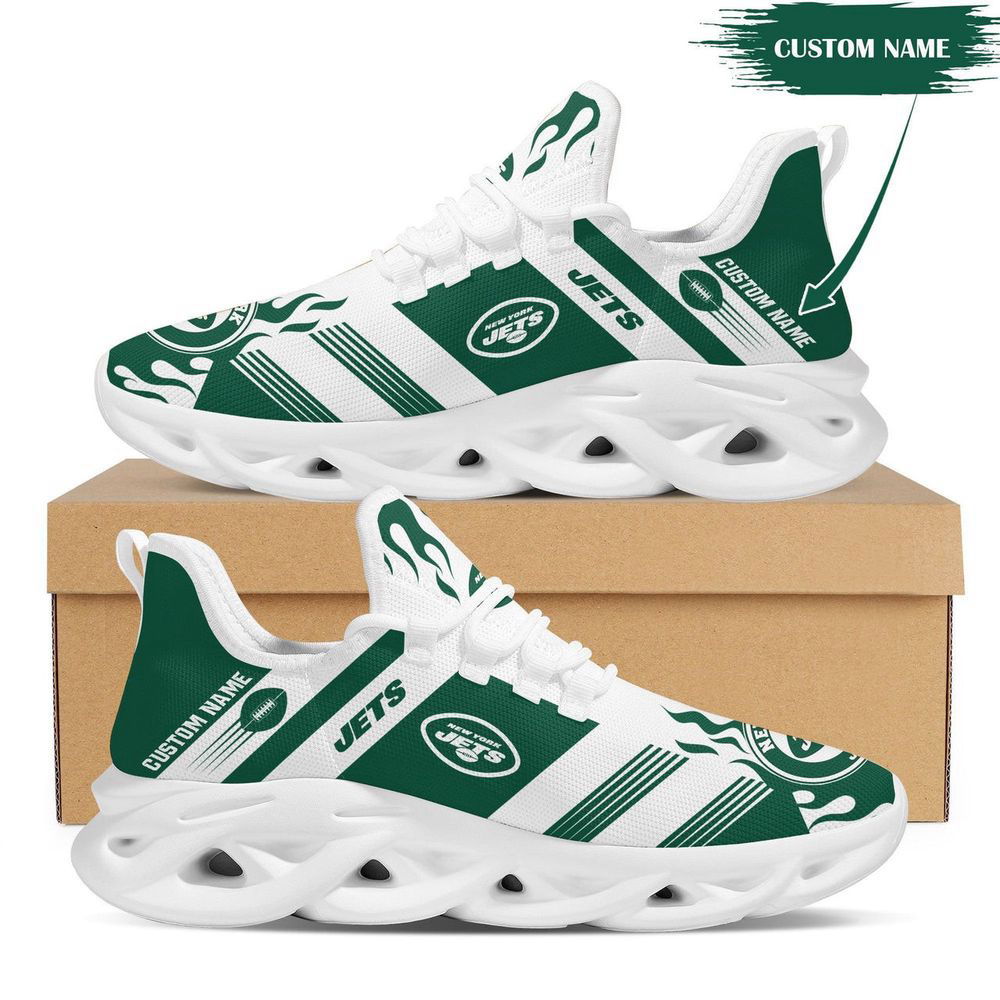 Sportswearmerch New York Jets NFL Max Soul Shoes Sneakers For Men And Women