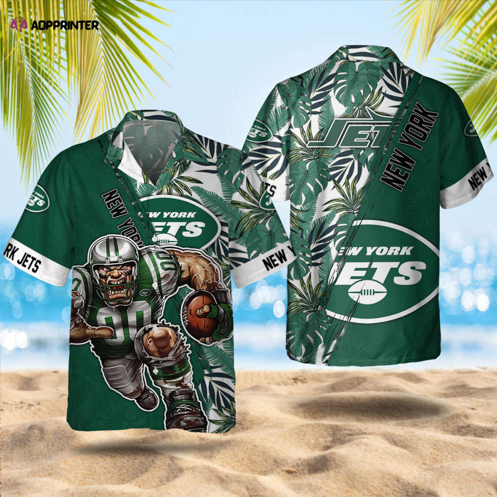 Sportswearmerch New York Jets NFL Personalized Hawaiian Shirt For Fan
