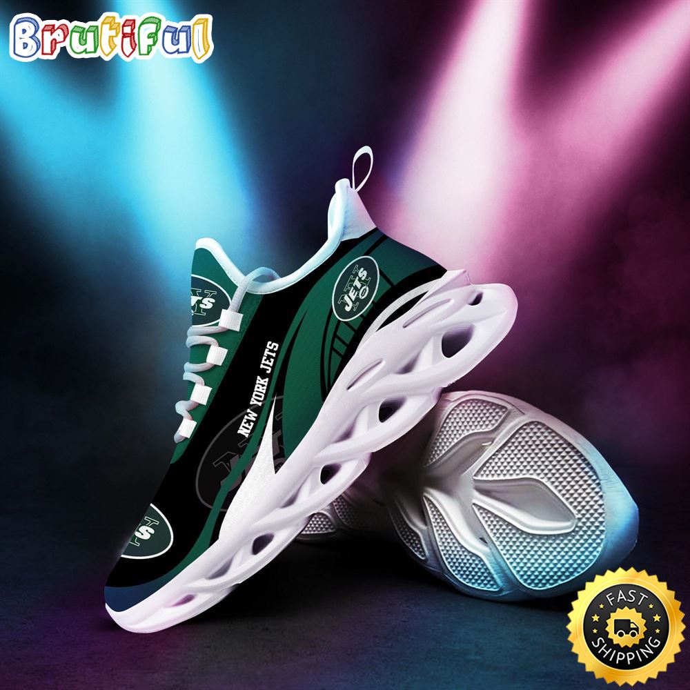 Sportswearmerch New York Jets NFL Sneaker Max Soul Shoes Hot Special Gift For Fans For Fan