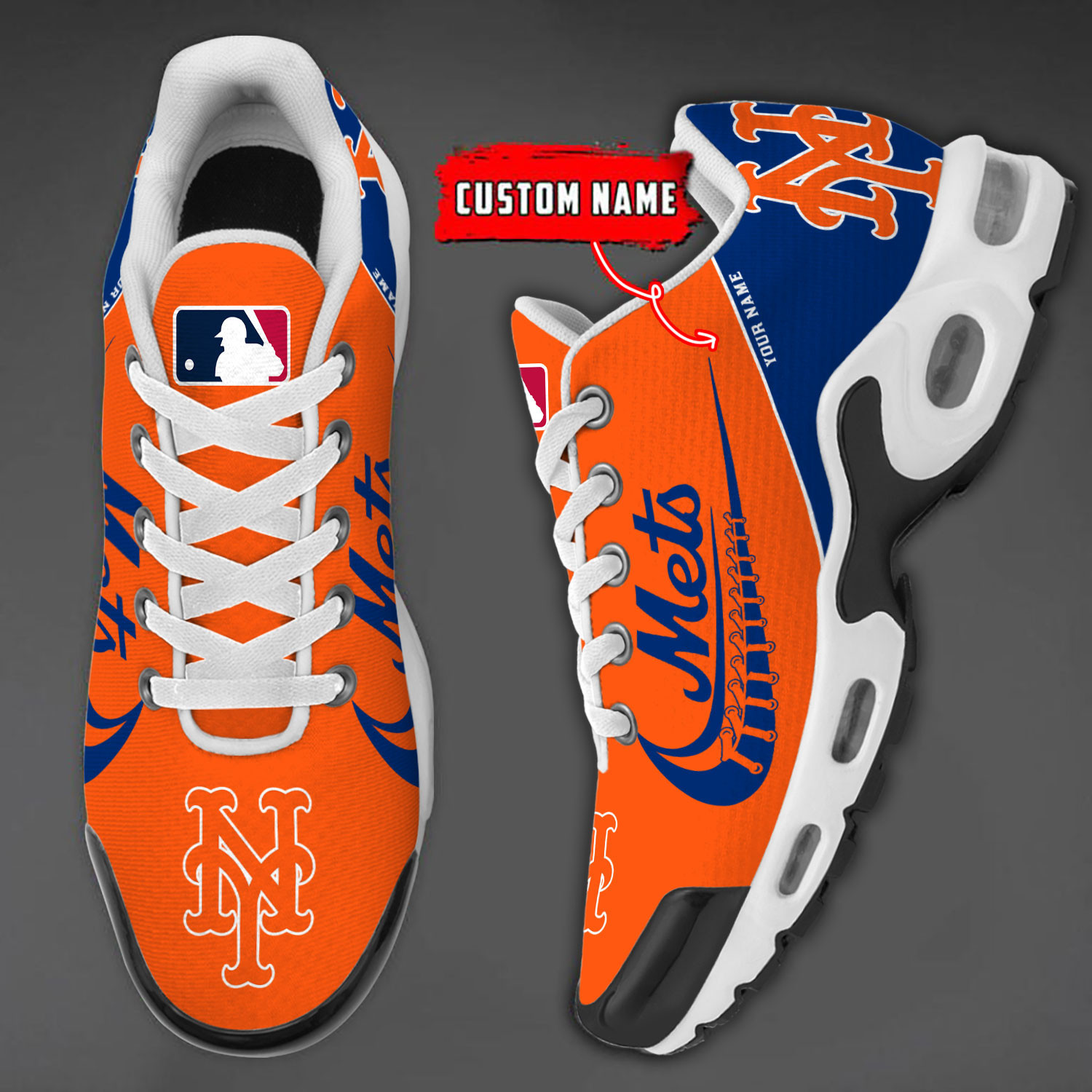 Sportswearmerch New York Mets MLB TN Shoes Sneakers For Men And Women