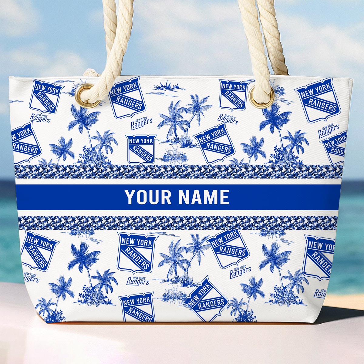 Sportswearmerch New York Rangers NHL Beach Bag For Fan