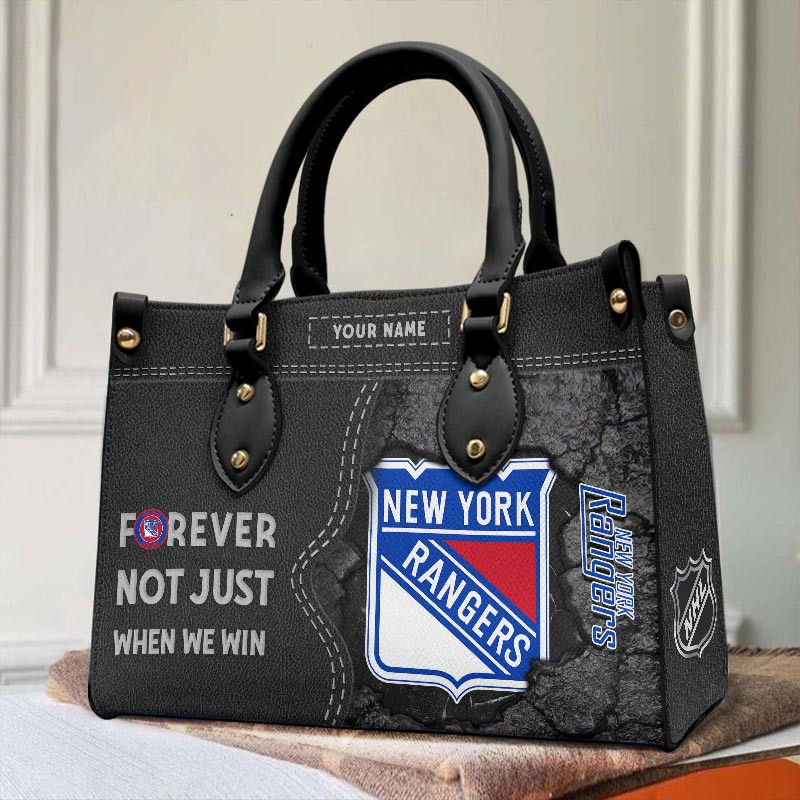 Sportswearmerch New York Rangers NHL Leather Handbag For Fan