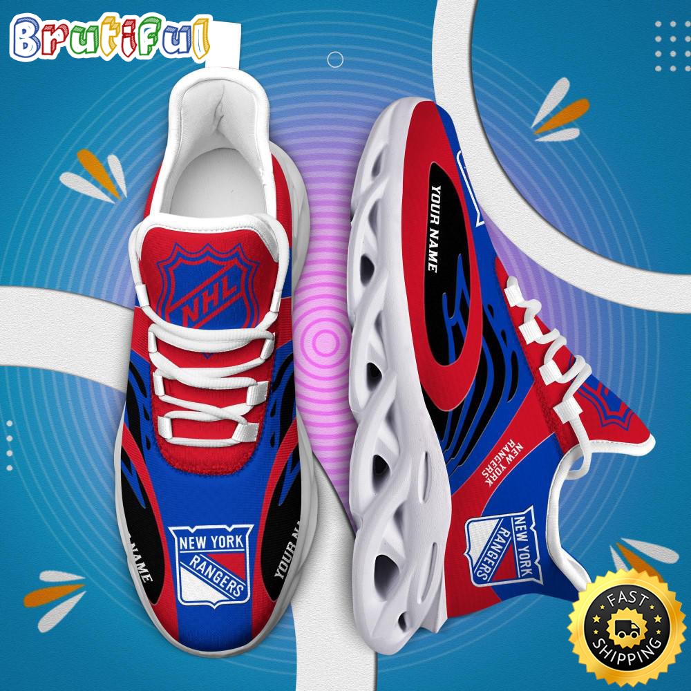 Sportswearmerch New York Rangers NHL Max Soul Shoes For Fan