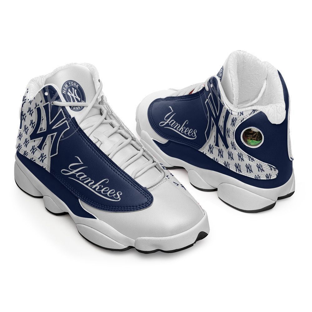 Sportswearmerch New York Yankees MLB AJ13 Sneakers Shoes For Men And Women