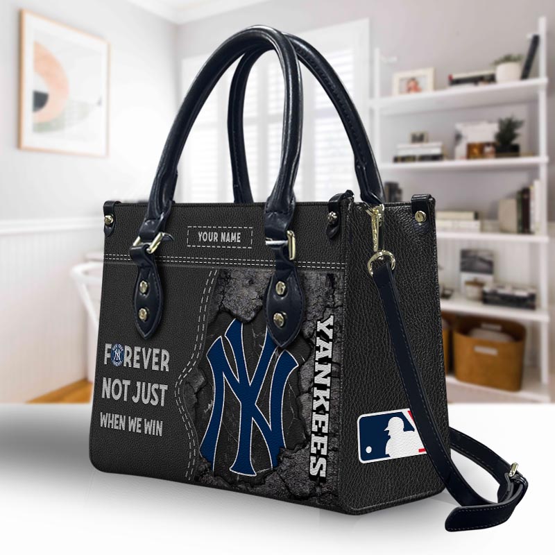 Sportswearmerch New York Yankees MLB Leather Handbag For Fan
