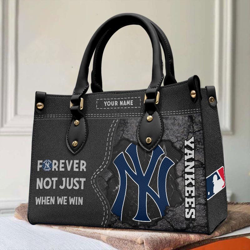 Sportswearmerch New York Yankees MLB Leather Handbag For Fan