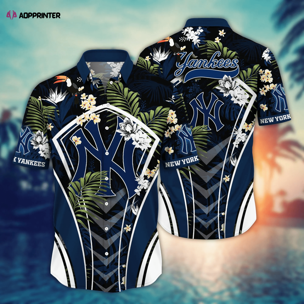 Sportswearmerch New York Yankees MLB Personalized Hawaiian Shirt For Fan