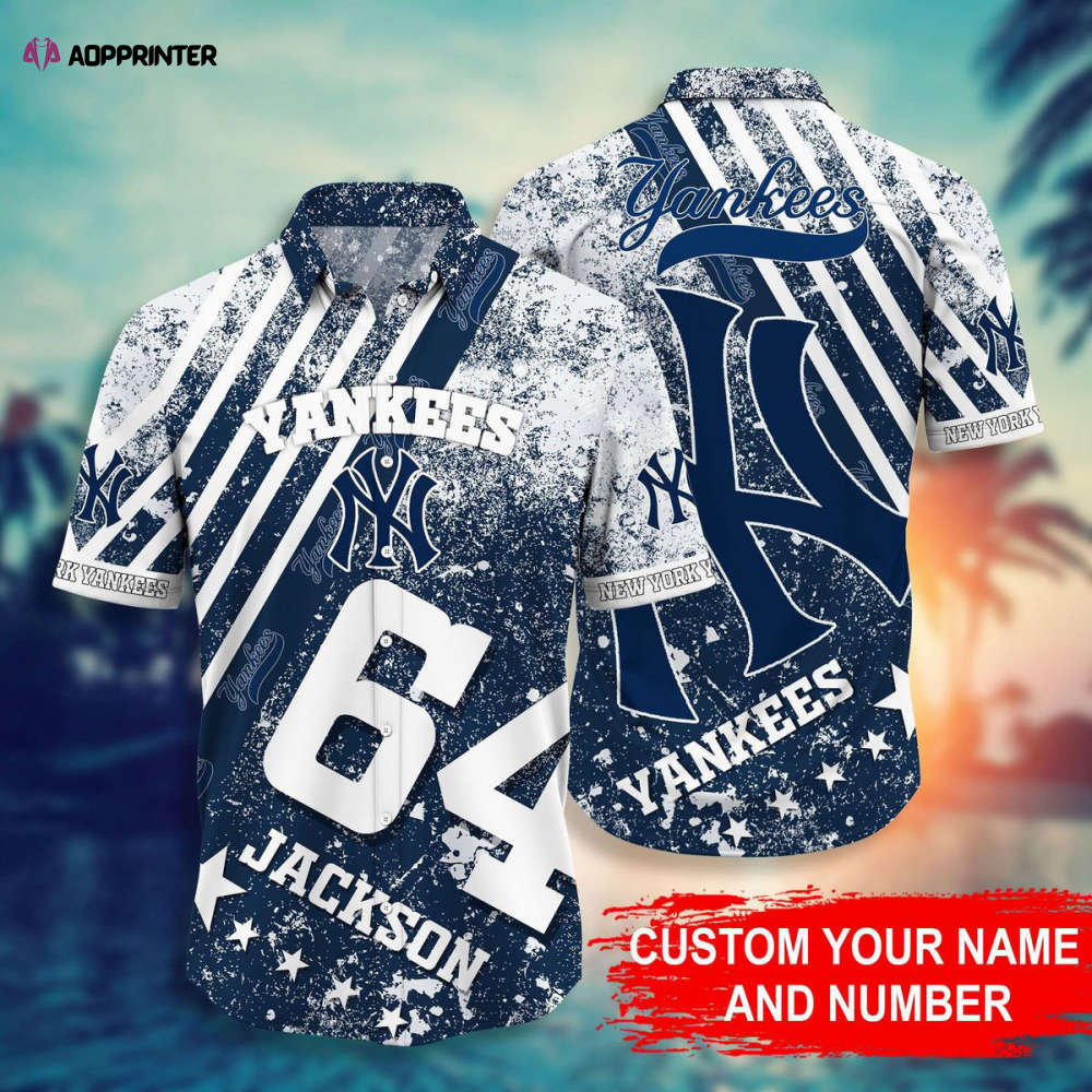 Sportswearmerch New York Yankees MLB Personalized Hawaiian Shirt For Fan