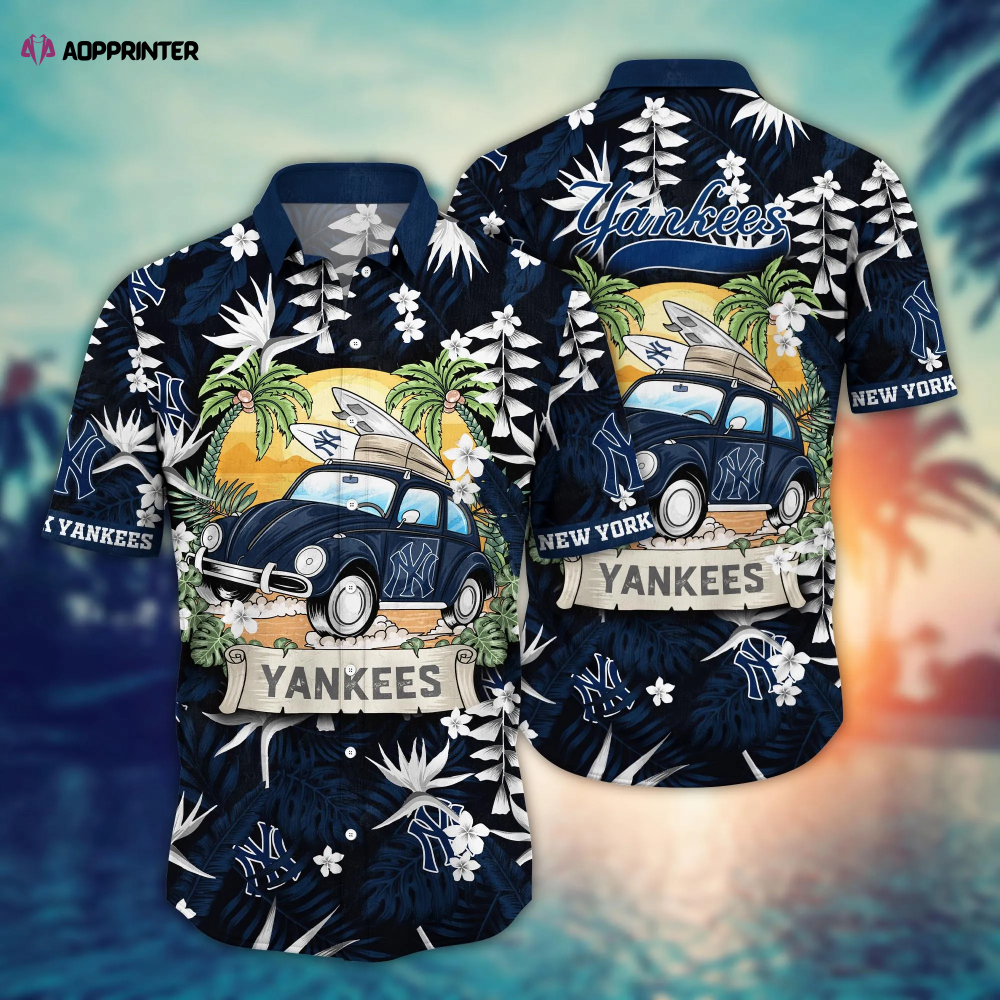Sportswearmerch New York Yankees MLB Personalized Hawaiian Shirt For Fan