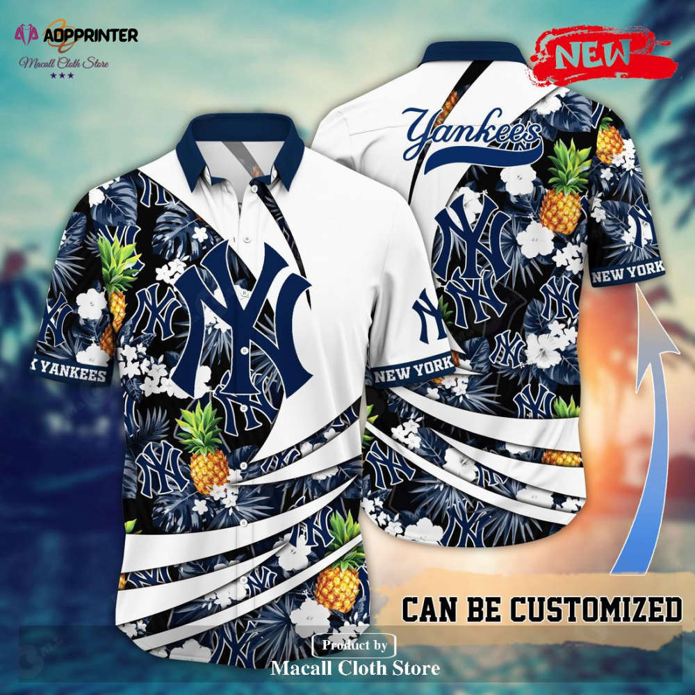 Sportswearmerch New York Yankees MLB Personalized Hawaiian Shirt For Fan