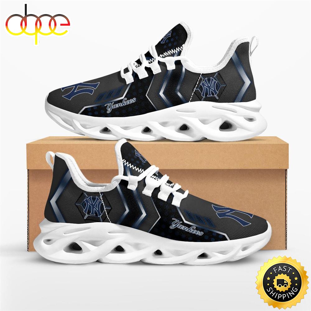 Sportswearmerch New York Yankees MLB Pro Standard Max Soul Shoes Sneakers For Men And Women