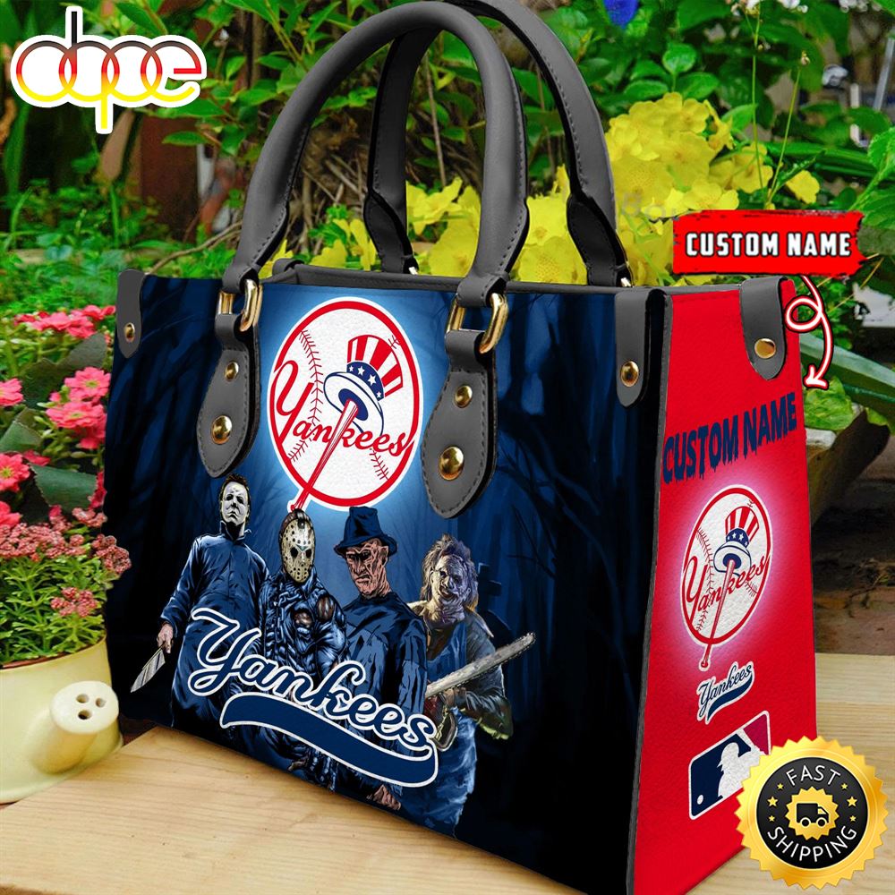 Sportswearmerch New York Yankees MLB Women Leather Hand Bag For Fan