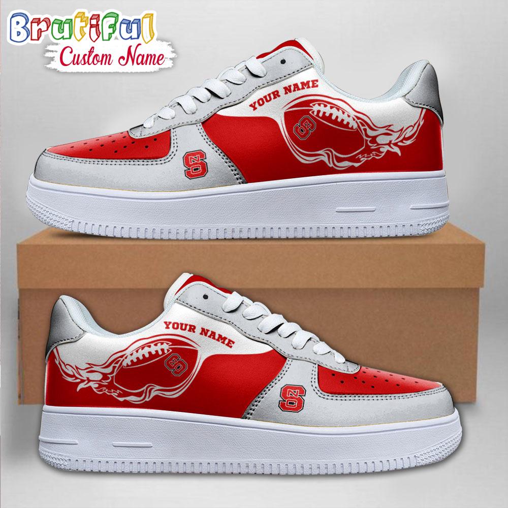 Sportswearmerch North Carolina State Wolfpack NCAA Sporty Air Low-Top Shoes For Men And Women