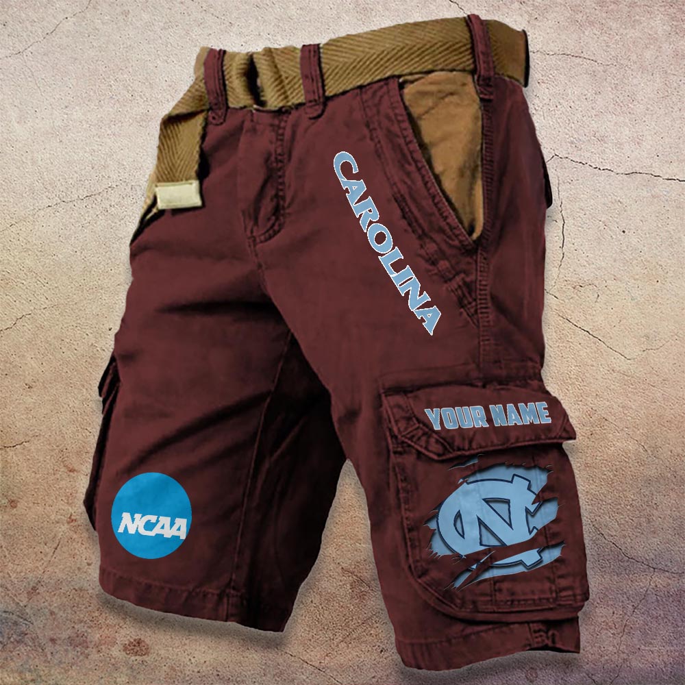 Sportswearmerch North Carolina Tar Heels NCAA Denim Short For Fan