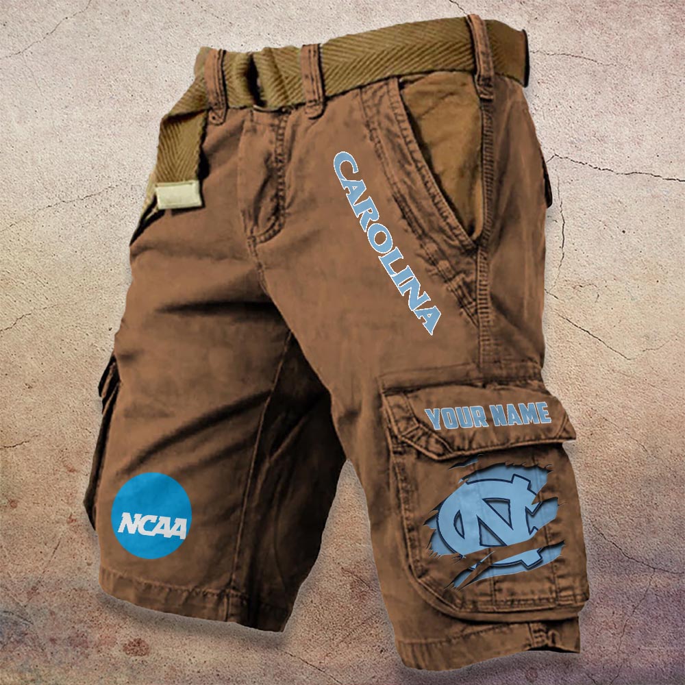 Sportswearmerch North Carolina Tar Heels NCAA Denim Short For Fan