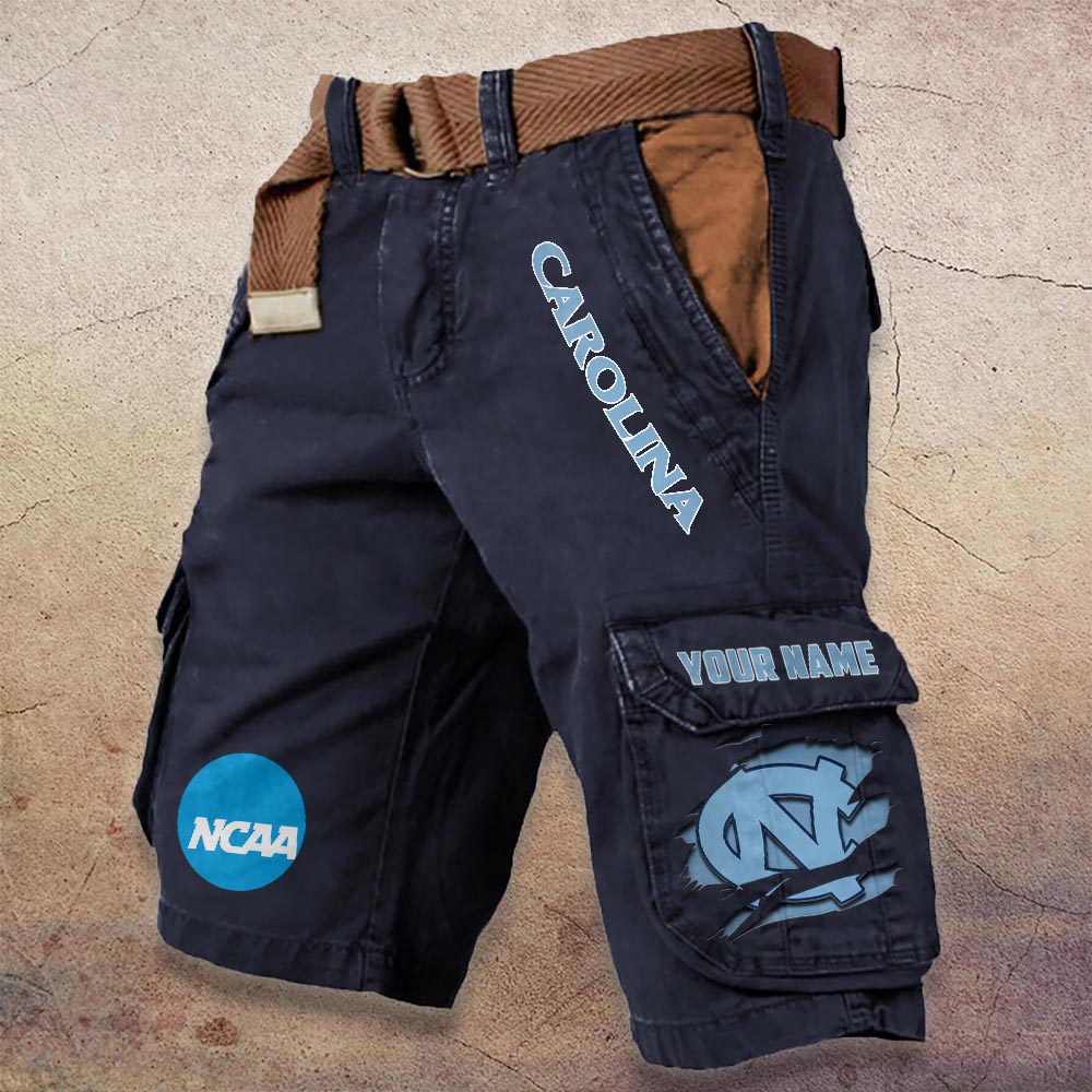 Sportswearmerch North Carolina Tar Heels NCAA Denim Short For Fan
