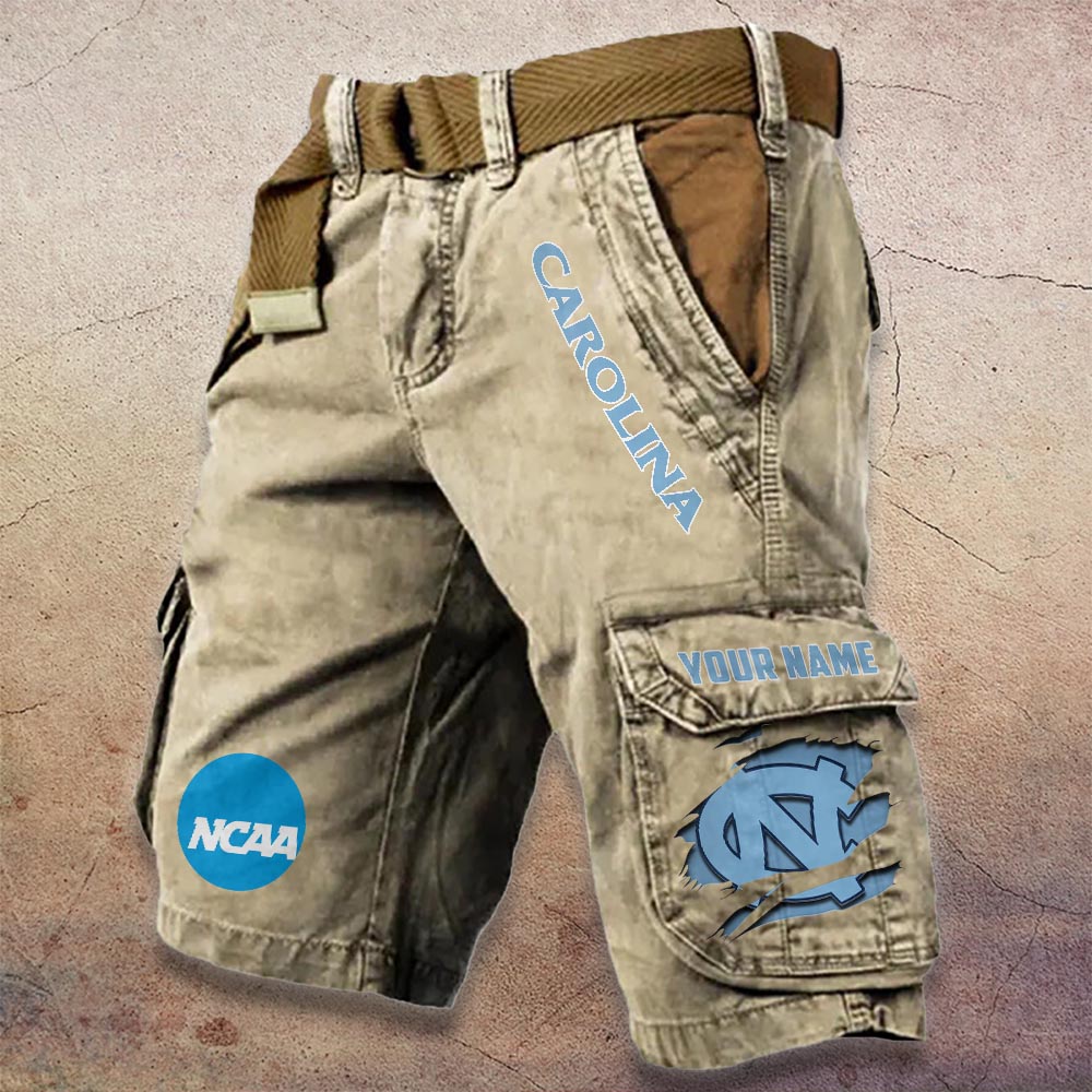 Sportswearmerch North Carolina Tar Heels NCAA Denim Short For Fan