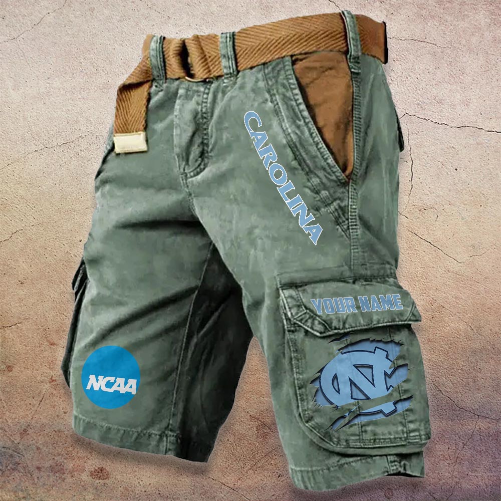 Sportswearmerch North Carolina Tar Heels NCAA Denim Short For Fan