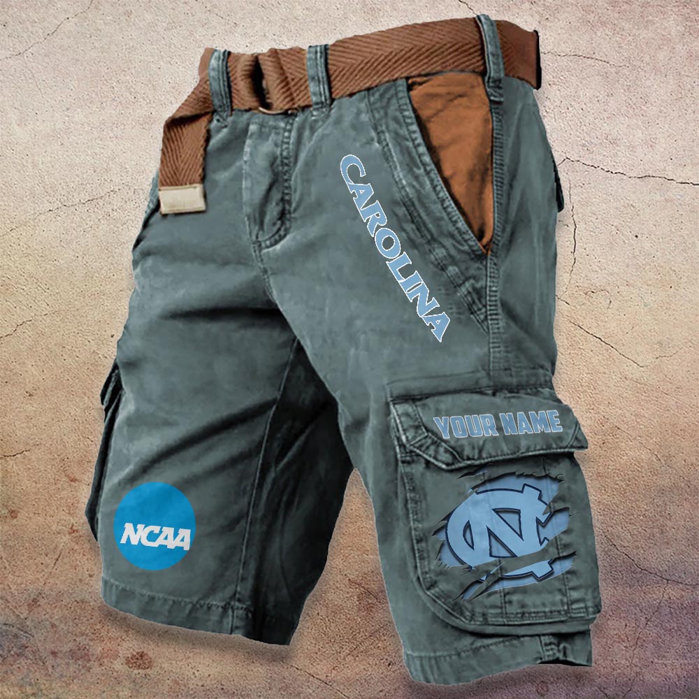Sportswearmerch North Carolina Tar Heels NCAA Denim Short For Fan