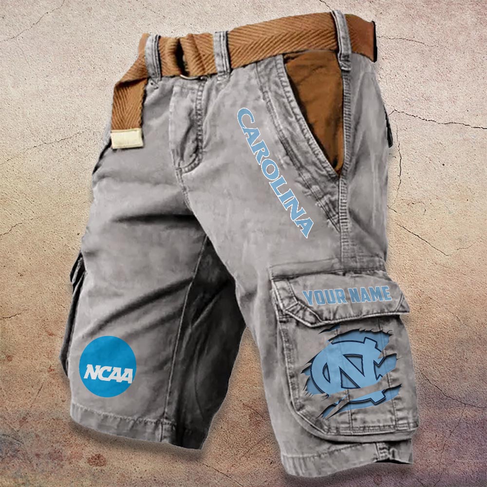 Sportswearmerch North Carolina Tar Heels NCAA Denim Short For Fan