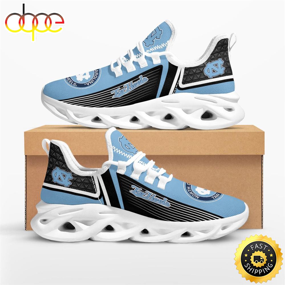Sportswearmerch North Carolina Tar Heels NCAA Fan Max Soul Shoes Sneakers For Men And Women
