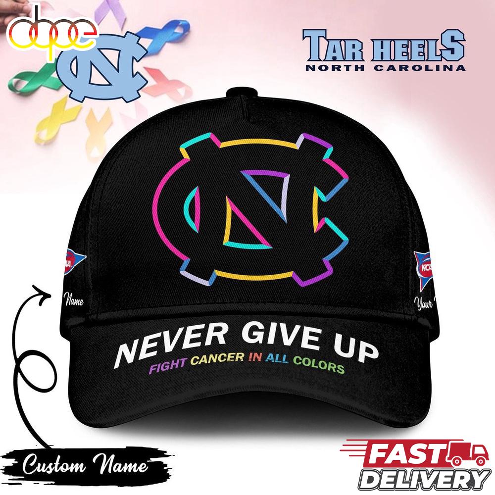 Sportswearmerch North Carolina Tar Heels NCAA Fight Cancer In Classic Cap For Fan