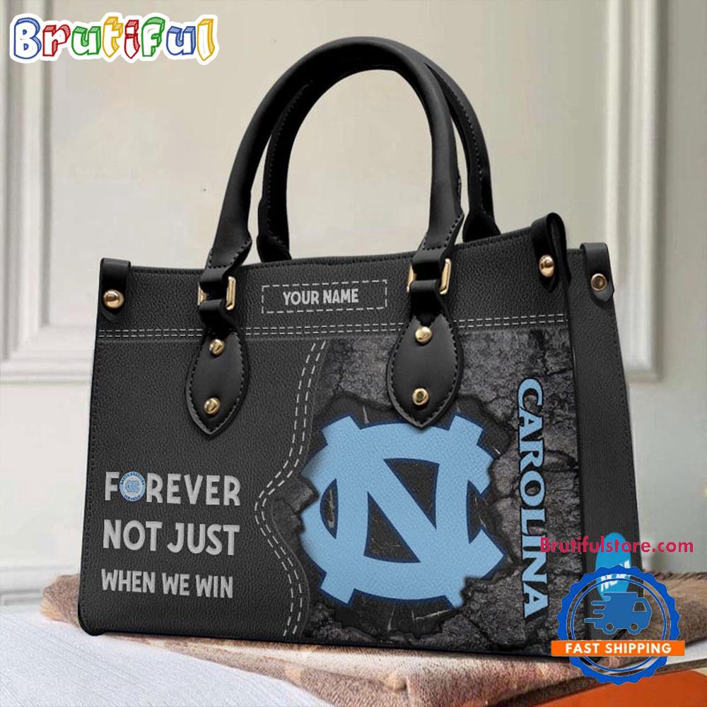 Sportswearmerch North Carolina Tar Heels NCAA Leather Hand Bag For Fan