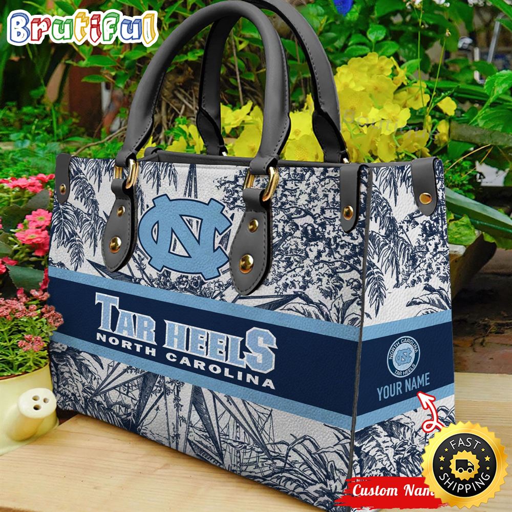 Sportswearmerch North Carolina Tar Heels NCAA Leather HandBag For Fan