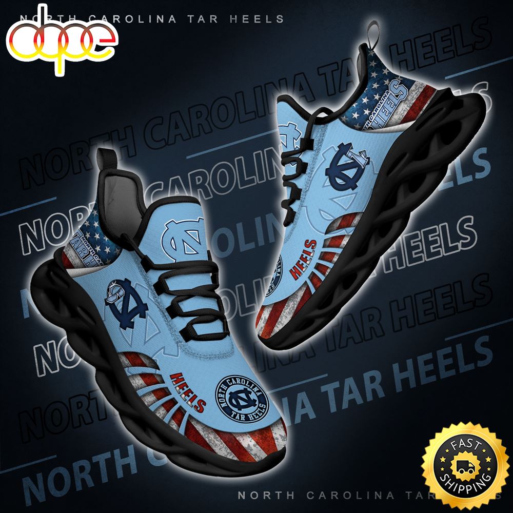 Sportswearmerch North Carolina Tar Heels NCAA Max Soul Shoes Sneakers For Men And Women