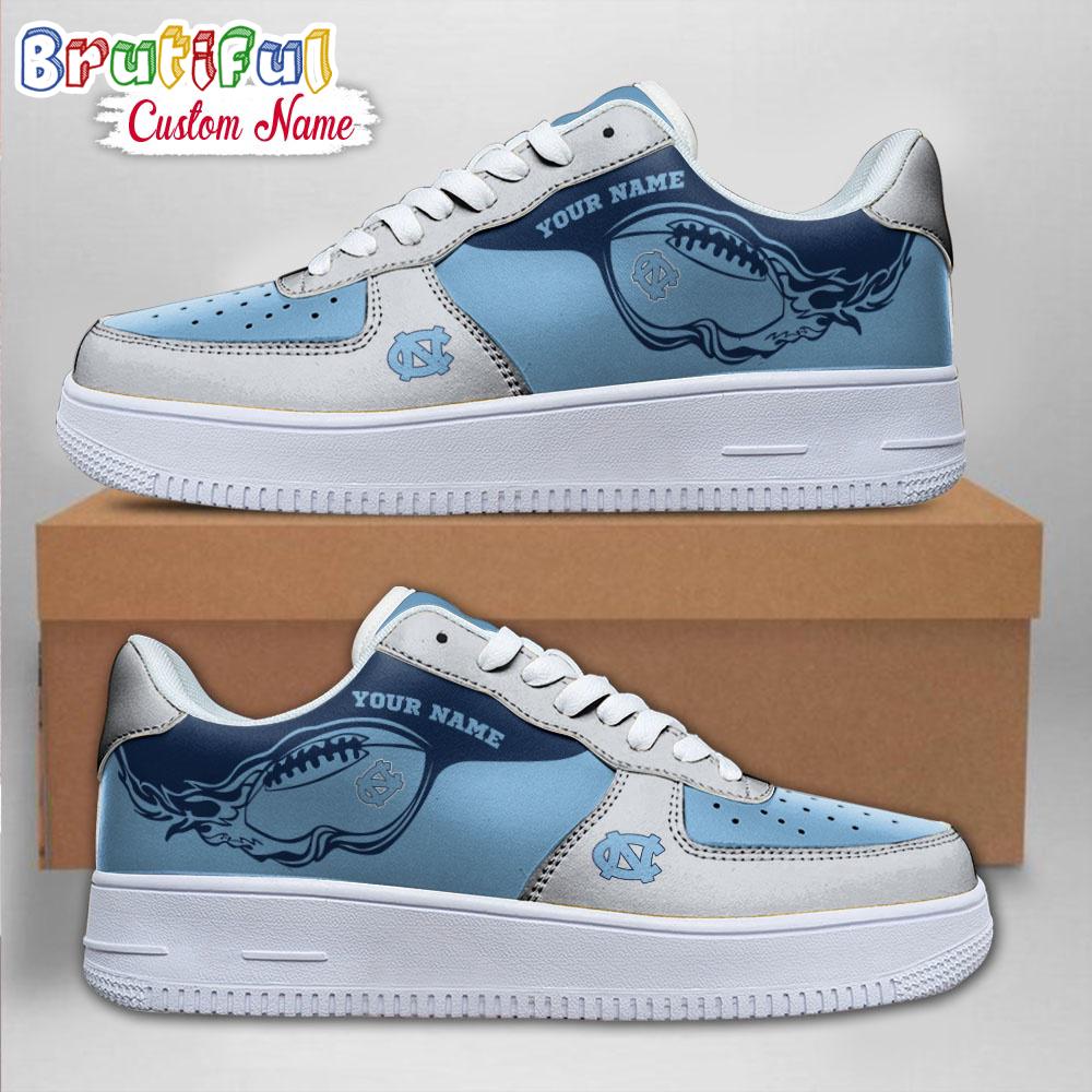 Sportswearmerch North Carolina Tar Heels NCAA Sporty Air Low-Top Shoes For Men And Women