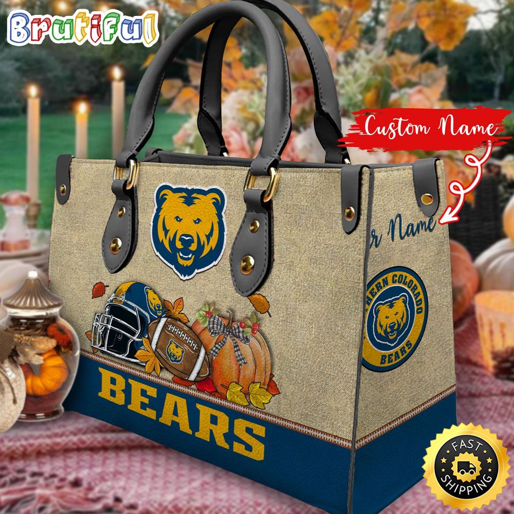 Sportswearmerch Northern Colorado Bears NCAA Autumn Leather Handbag For Fan