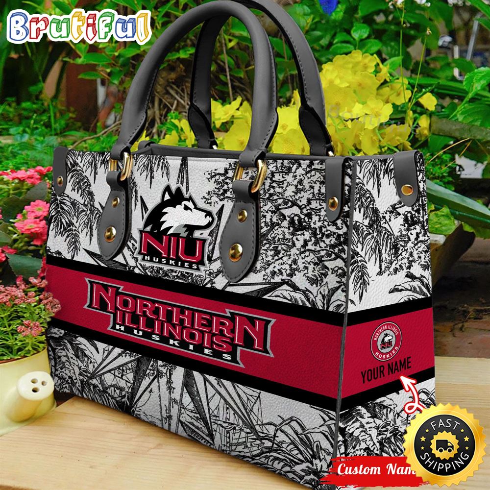 Sportswearmerch Northern Illinois Huskies NCAA Leather HandBag For Fan