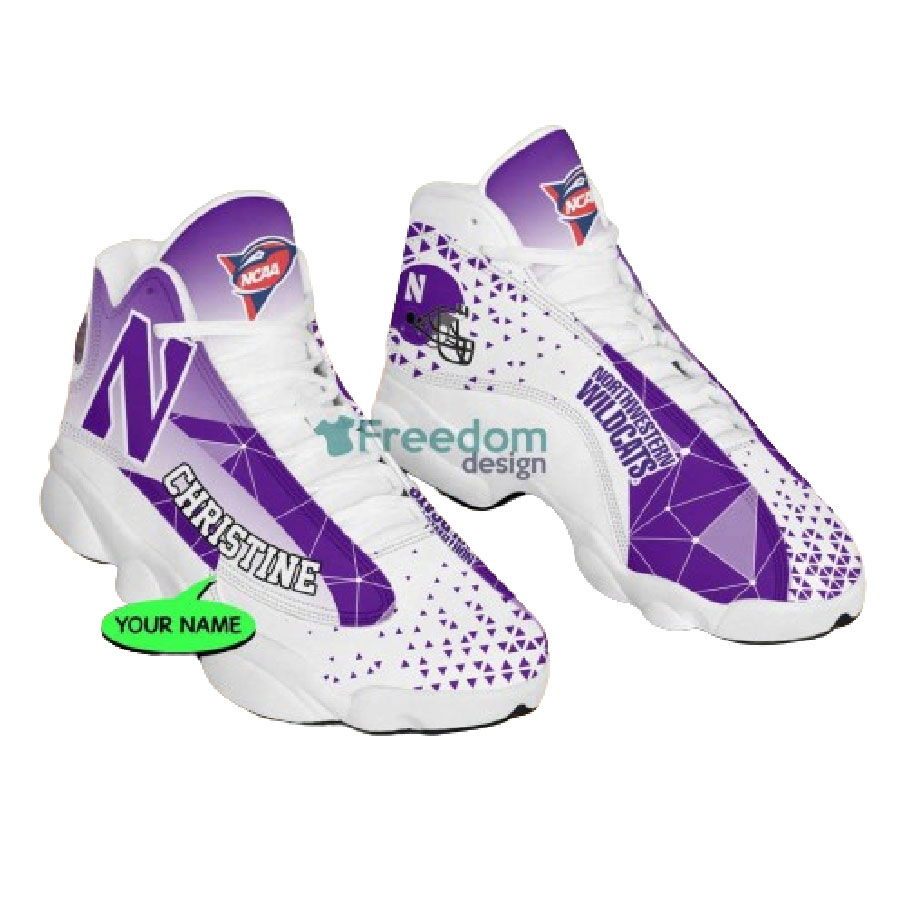 Sportswearmerch Northwestern Wildcats NCAA AJ13 Sneakers Shoes For Men And Women