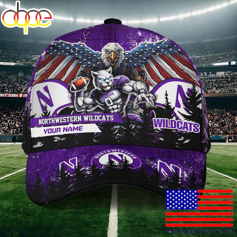 Sportswearmerch Northwestern Wildcats NCAA Classic Cap For Fan