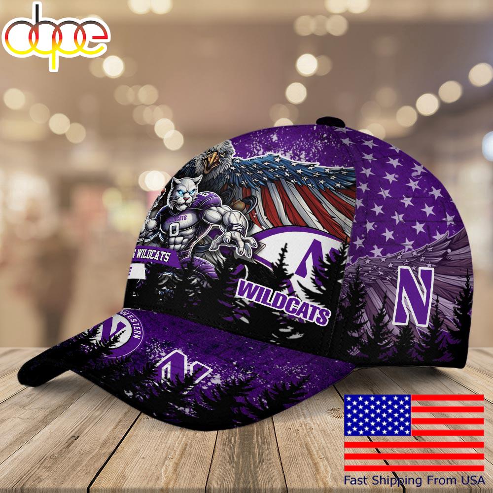 Sportswearmerch Northwestern Wildcats NCAA Classic Cap For Fan