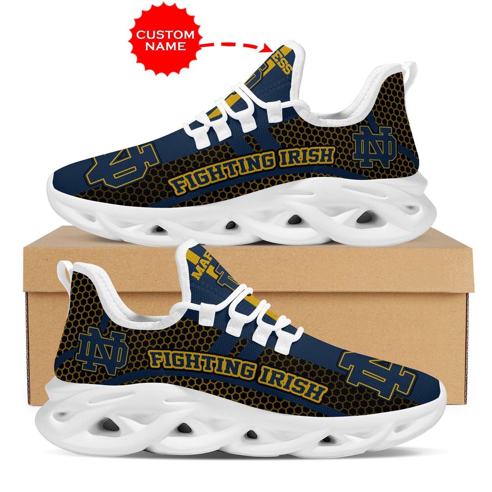 Sportswearmerch Notre Dame Fighting Irish NCAA Max Soul Shoes Sneakers For Men And Women
