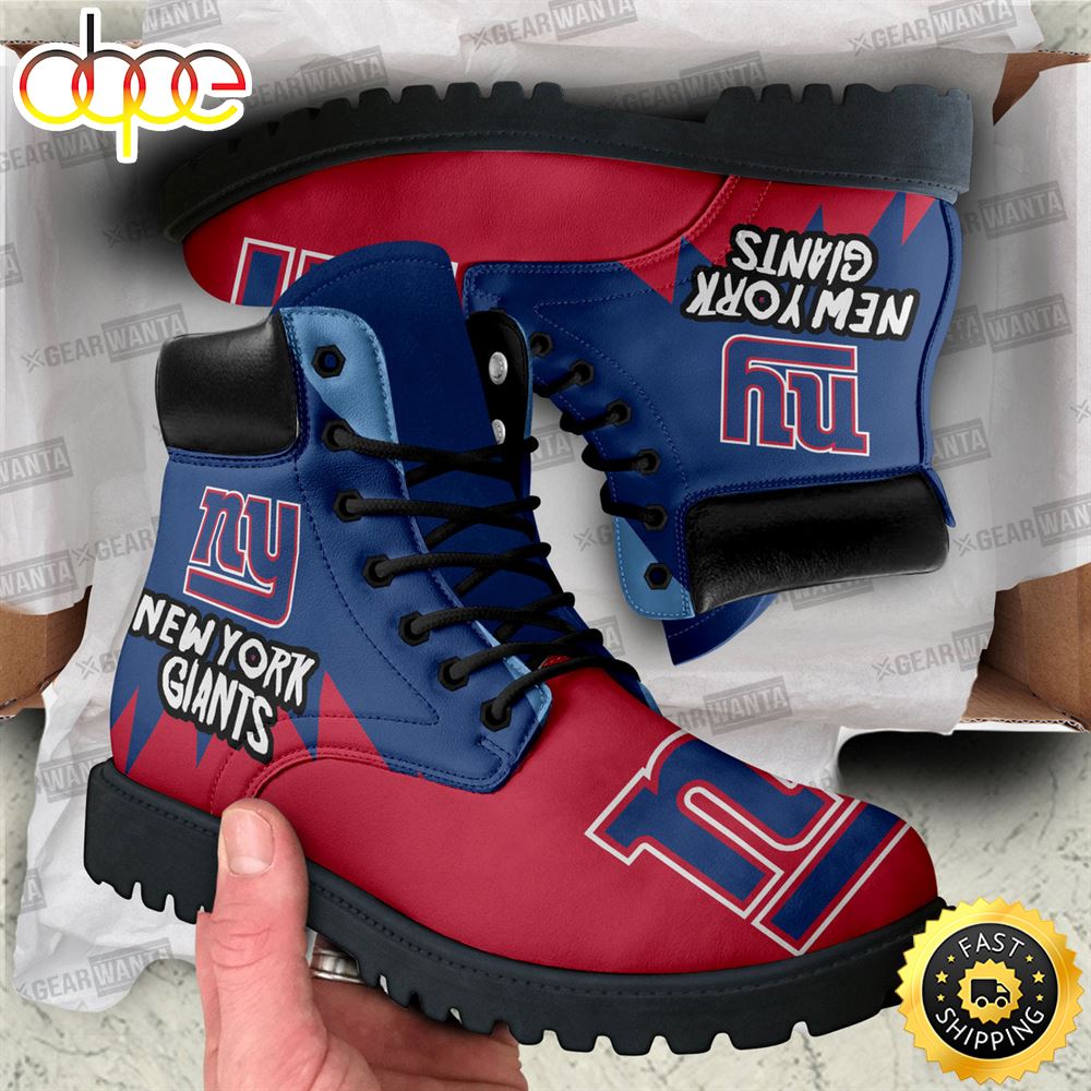 Sportswearmerch NY Giants NFL Boots Shoes For Men And Women