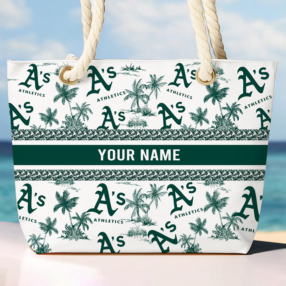 Sportswearmerch Oakland Athletics MLB Beach Bag For Fan