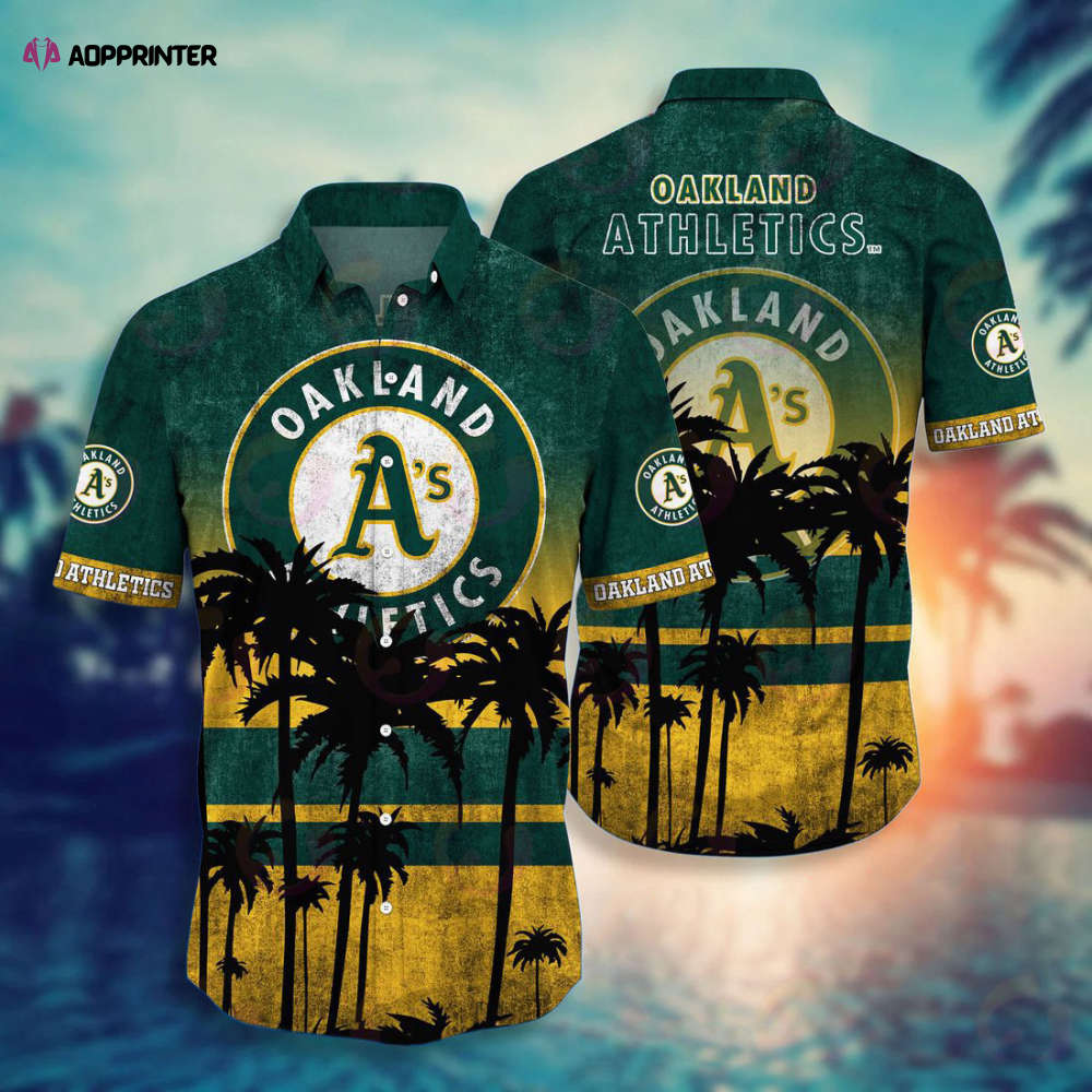 Sportswearmerch Oakland Athletics MLB Personalized Hawaiian Shirt For Fan