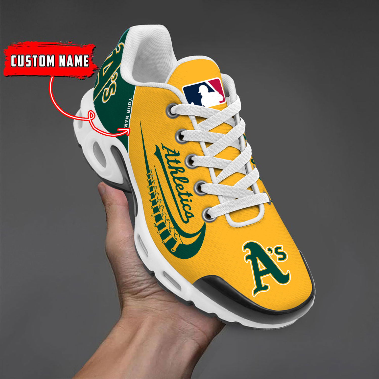 Sportswearmerch Oakland Athletics MLB TN Shoes Sneakers For Men And Women