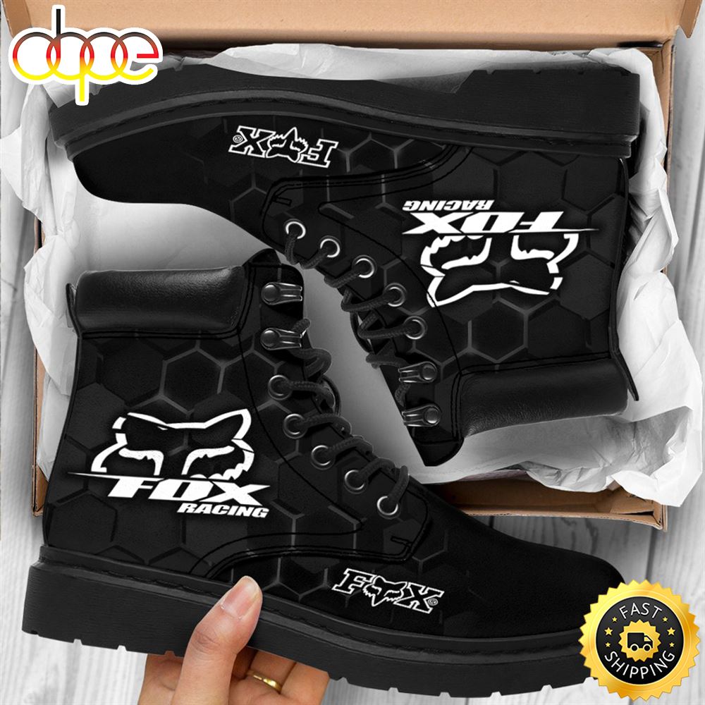 Sportswearmerch Official Fox Racing Trendy Premium Riding & Hiking Boots Shoes For Men And Women